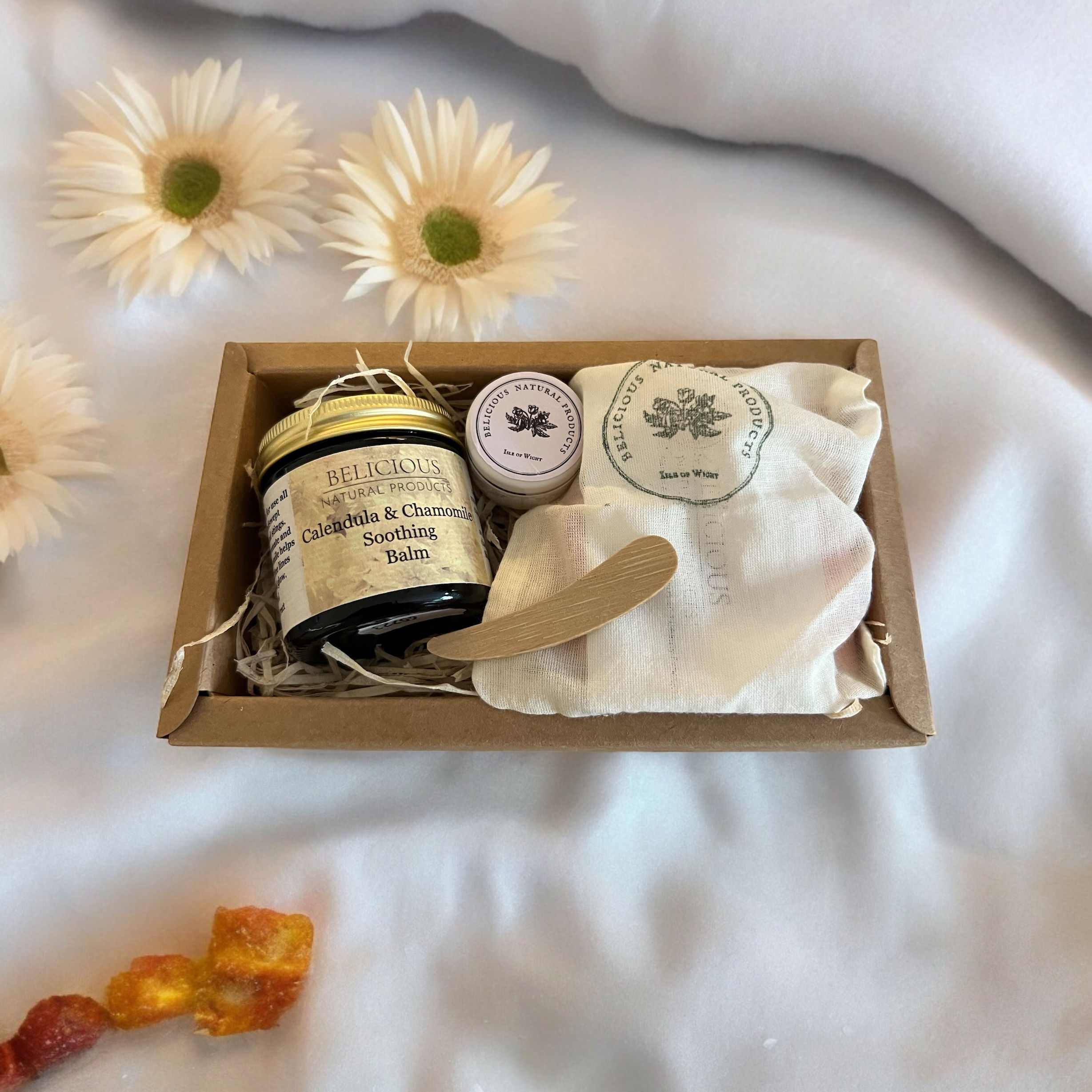 Calendula Balm with Jade Gua Sha,facial massage kit