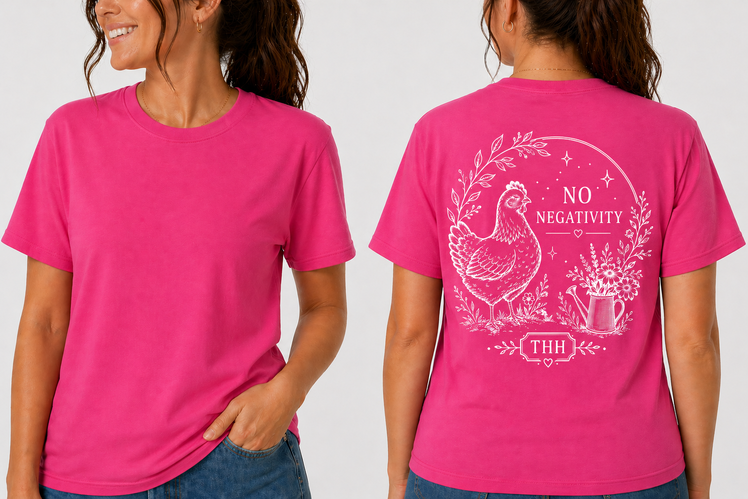THH "NO NEGATIVITY" SHIRT