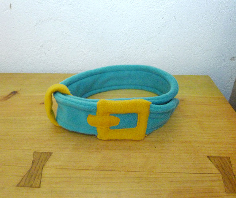 Thumbnail: Plush Fursuit Collars - Gold Buckles