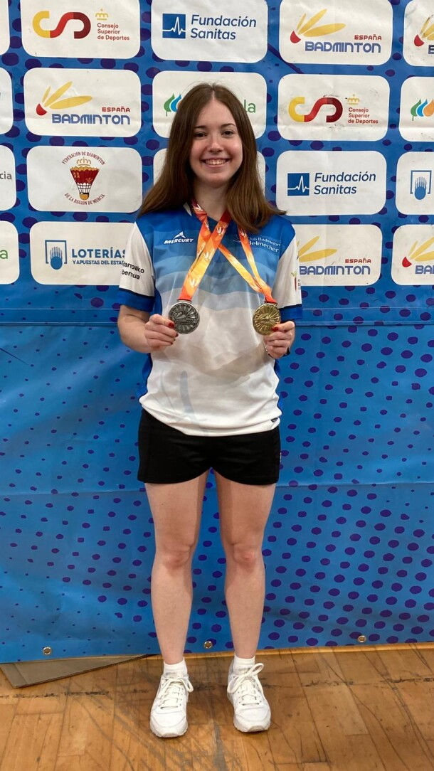 AMAIA TORRALBA, NUEVA CAMPEONA DE ESPAÑA ABSOLUTA EN DOBLES MIXTO