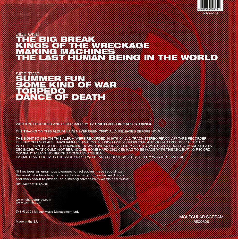 Thumbnail: '1978' by TV Smith & Richard Strange (Limited Edition colour vinyl)