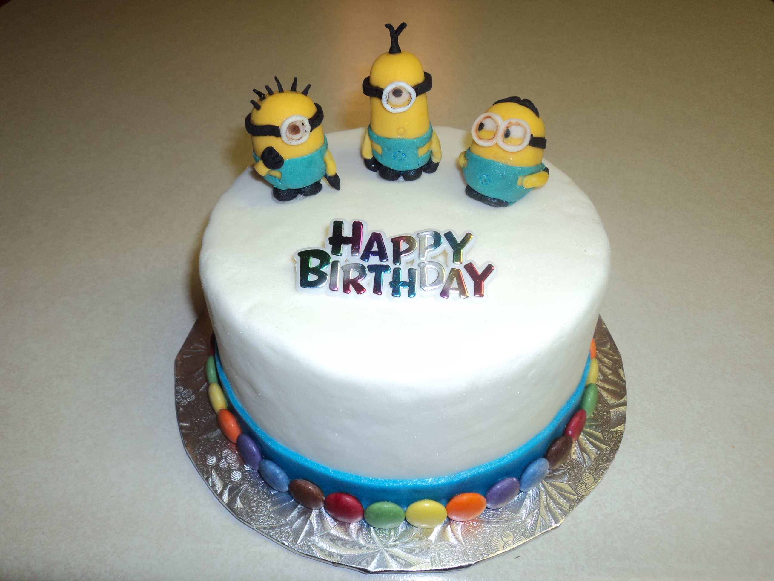 Minions Birthday Cake