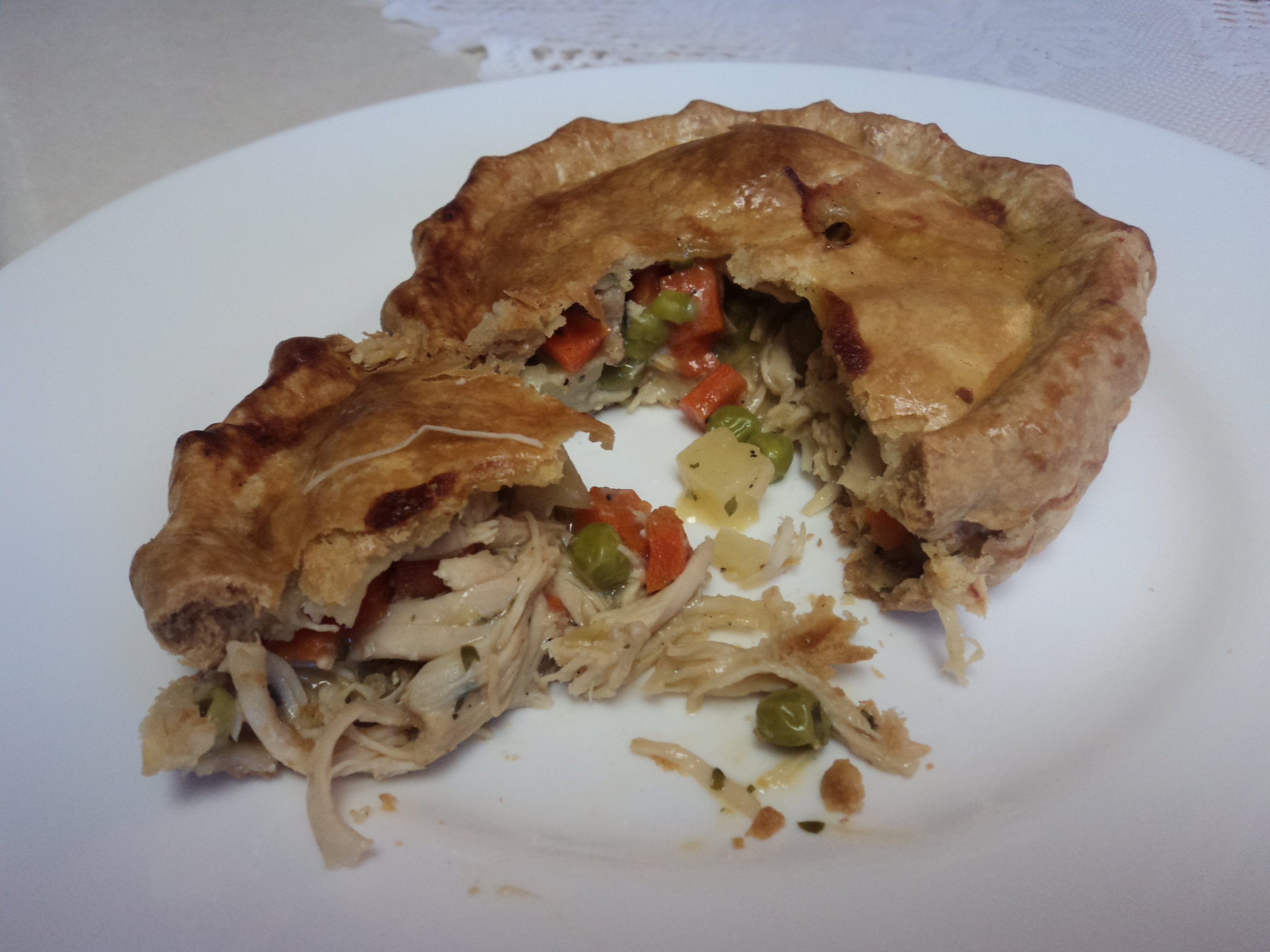 Chicken & Veggie Pot Pie