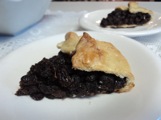 Rum & Raisin Pie