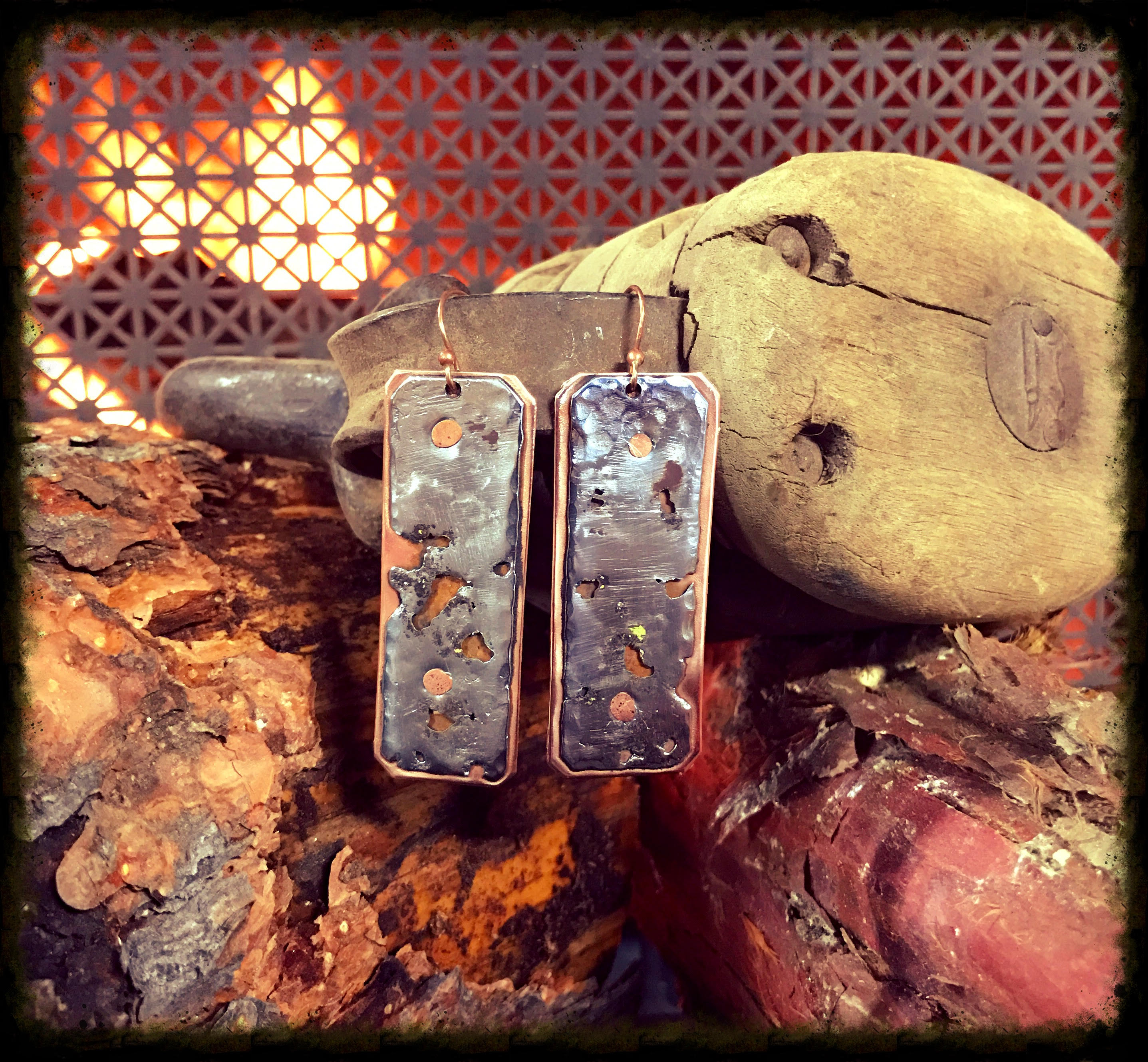 Model T Steel & Copper | Earrings