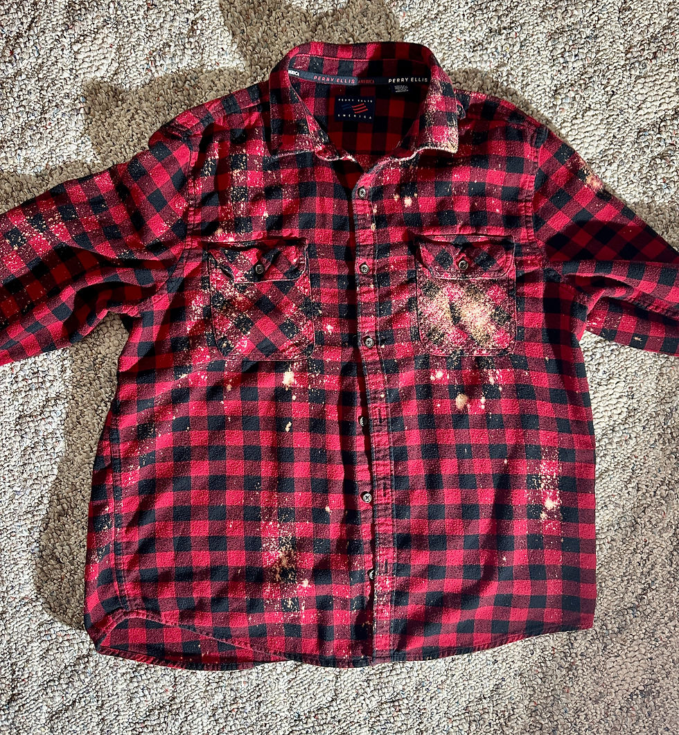 Thumbnail: THRIFTED Holiday Flannel Shirt [limited styles/sizes]