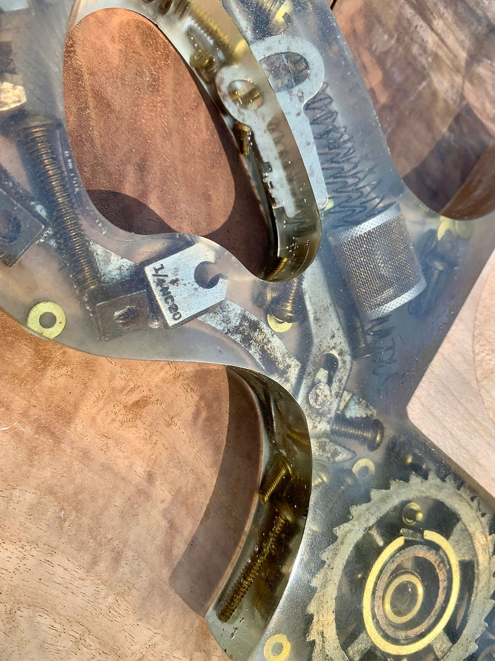 Thumbnail: Flight Board - Wood, Resin and Industrial Parts