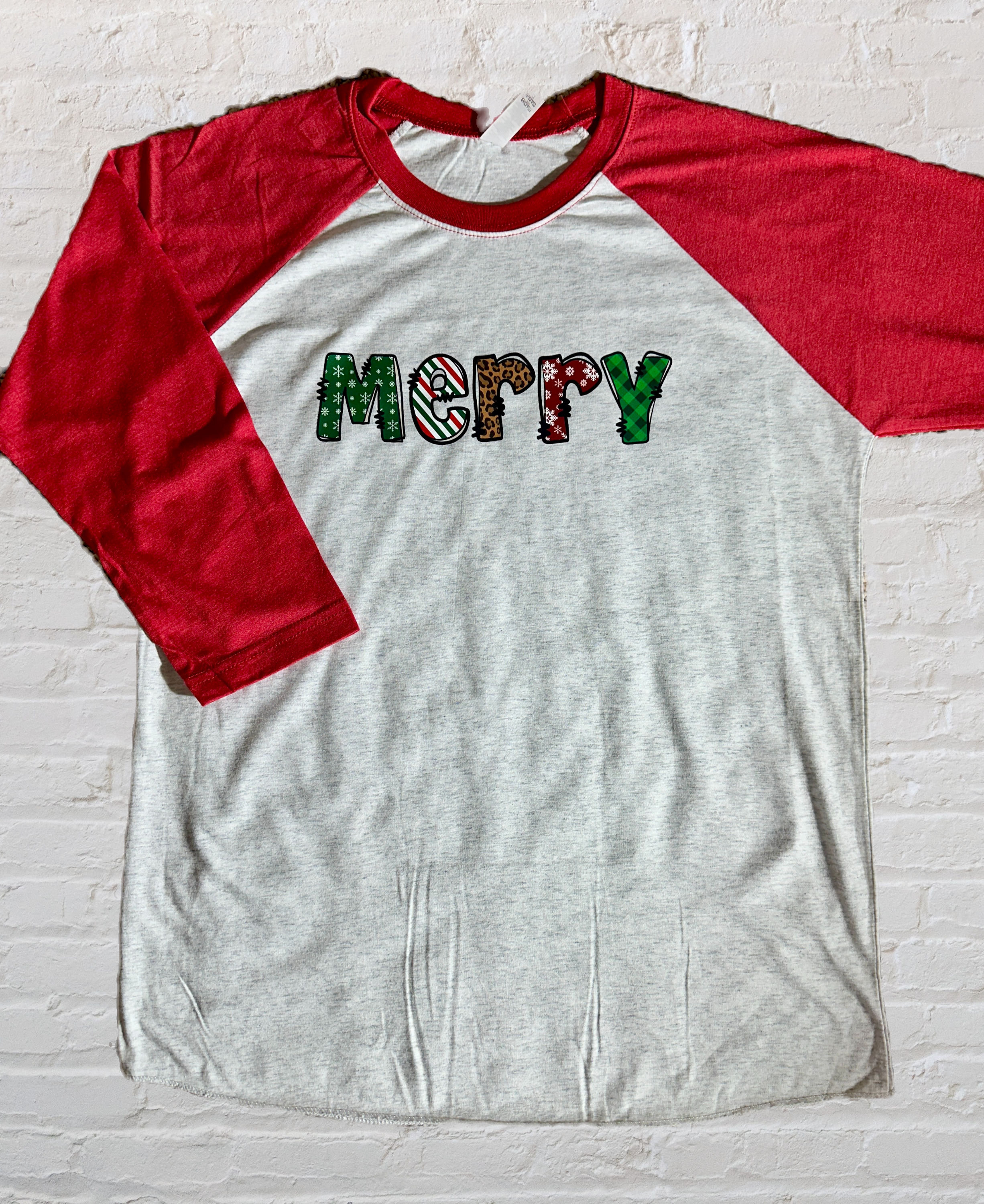 Holiday shirt - Merry [S - 3X]
