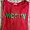 Thumbnail: THRIFTED holiday shirt - Merry [limited styles/sizes]
