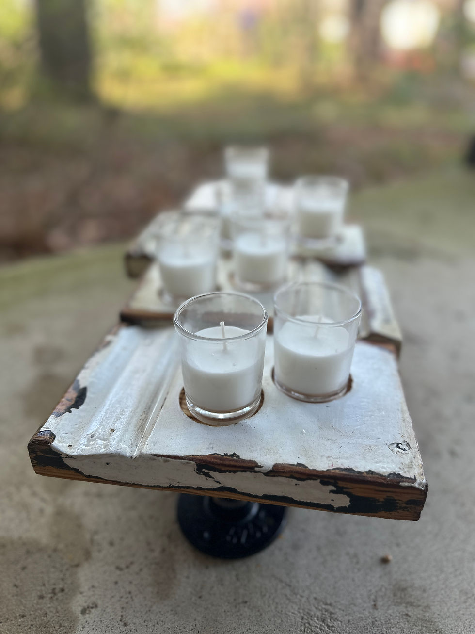 Thumbnail: Votive Candle Holder, Table Centerpiece, Architectural Salvage