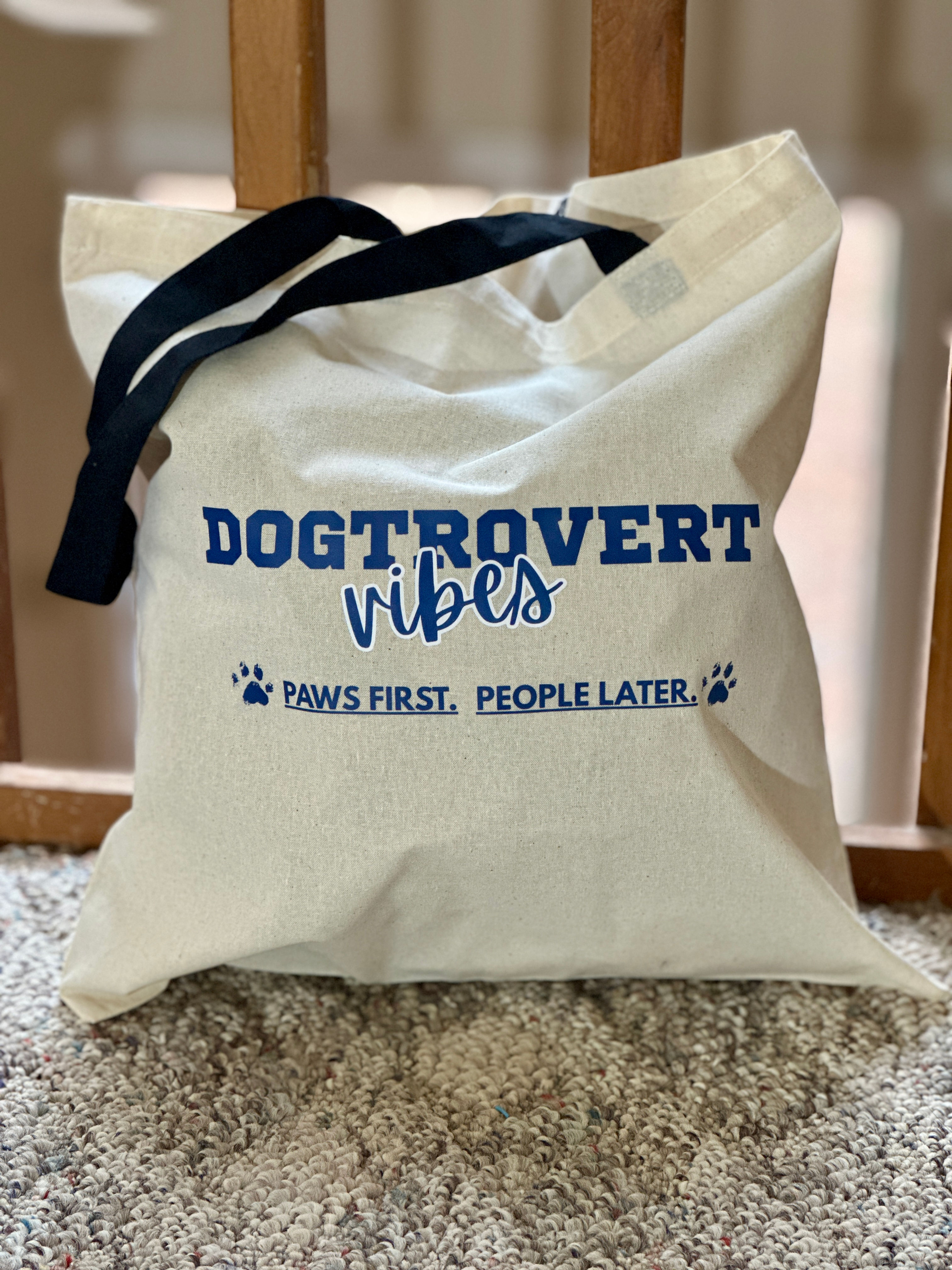 Dog Lover Canvas Tote