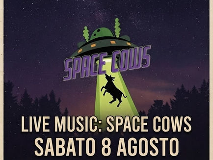 Gli Space Cows vi aspettano con il meglio del rock anni '70, '80 e '90