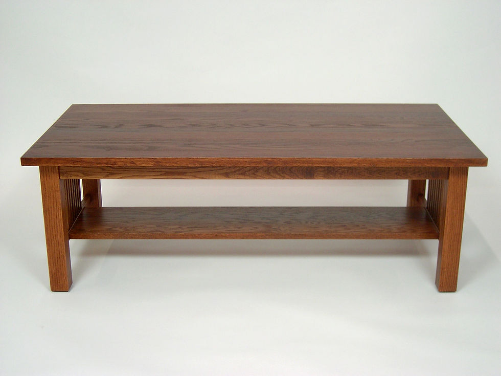 Thumbnail: Mission Arts & Crafts Stickley style Coffee Cocktail Table