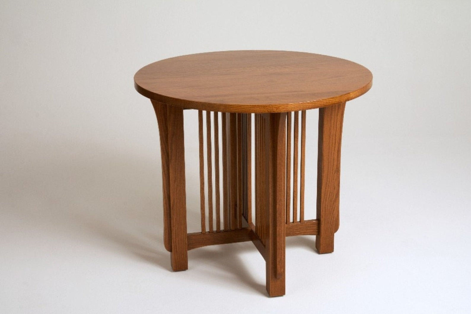 Mission Arts & Crafts Stickley style Round End Table