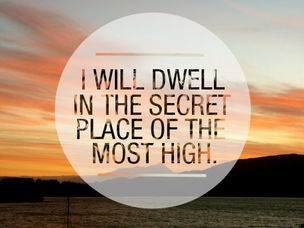 Say To The Lord, "My God"