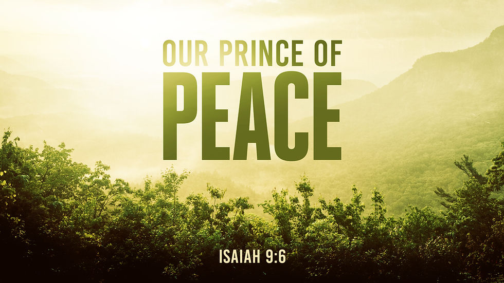 Our Prince Of Peace