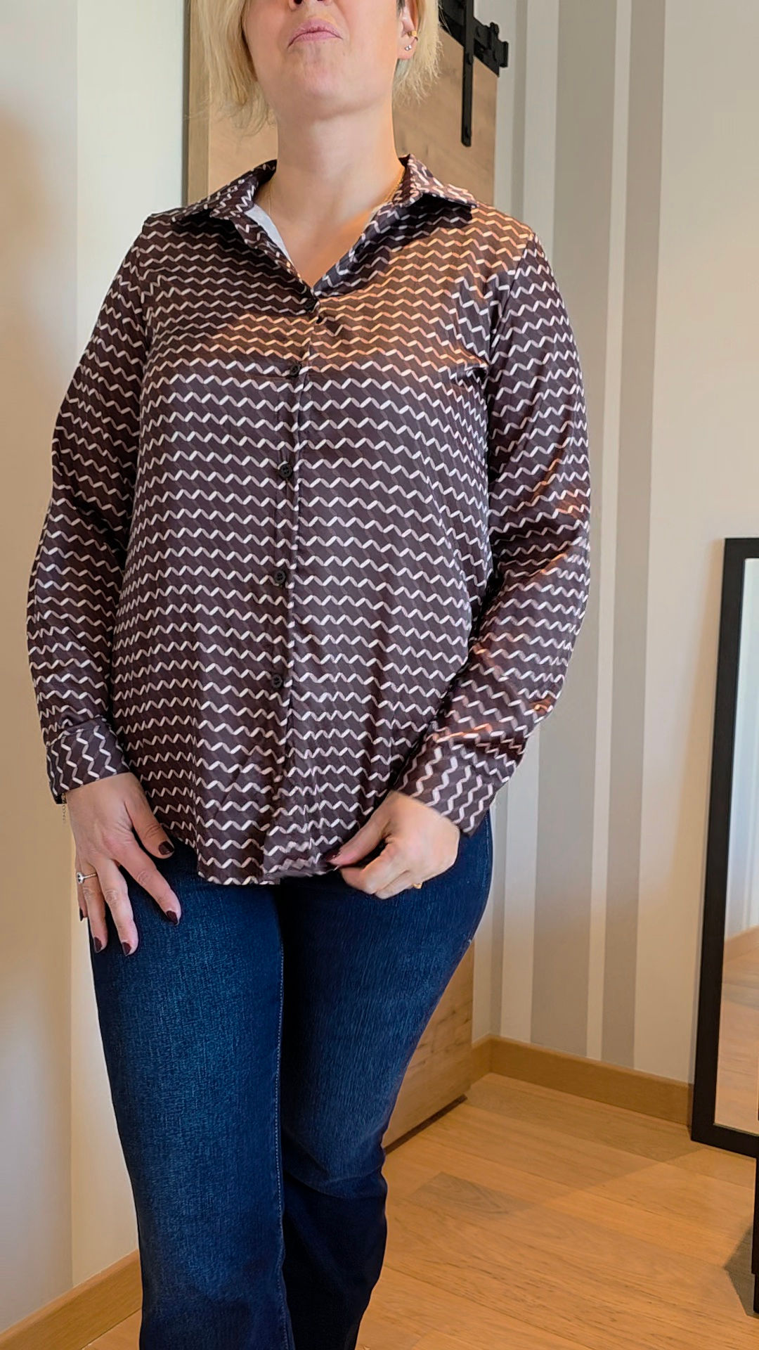 Chemisier EZIO marron