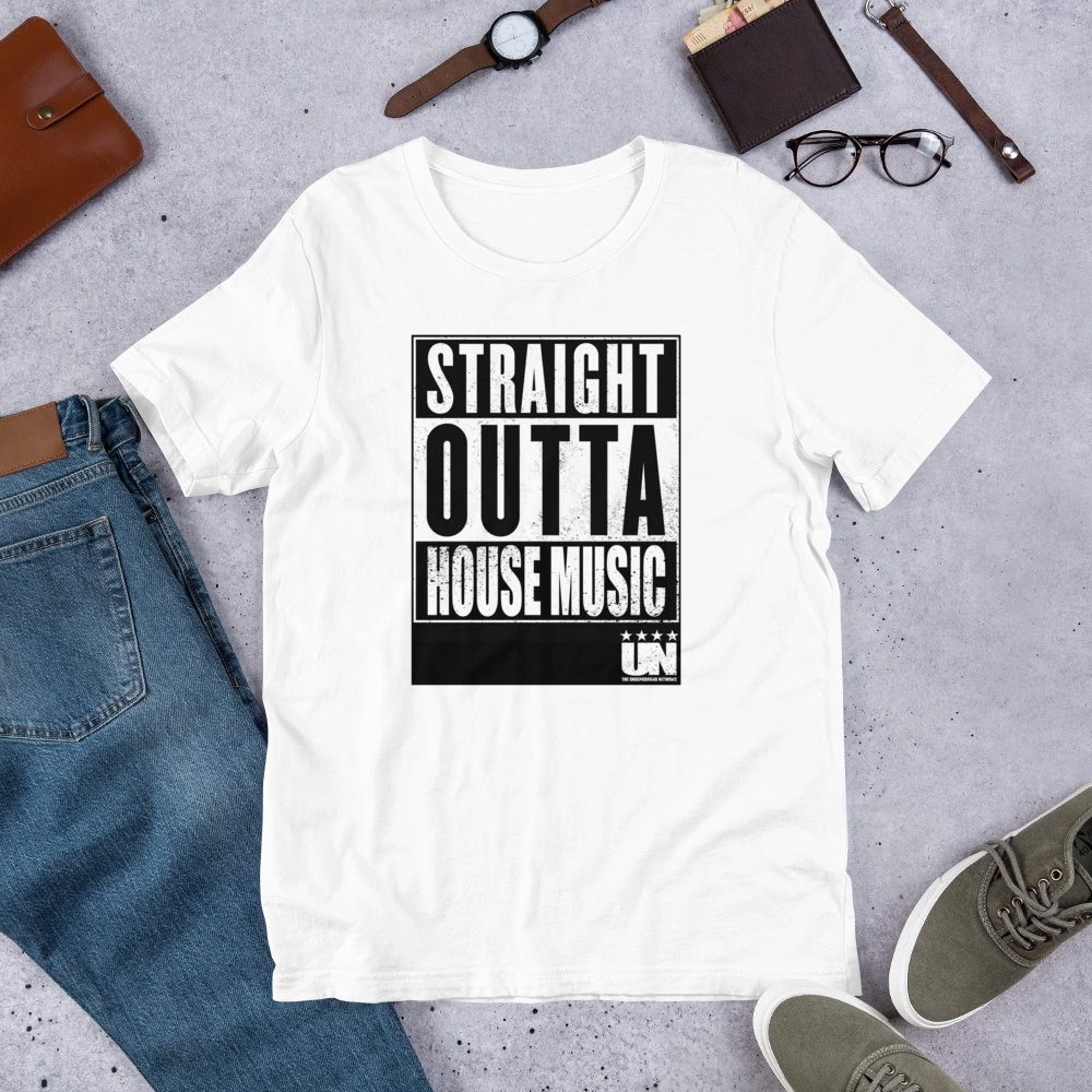 UN "Straight Outta House Music" Short-Sleeve Unisex T-Shirt
