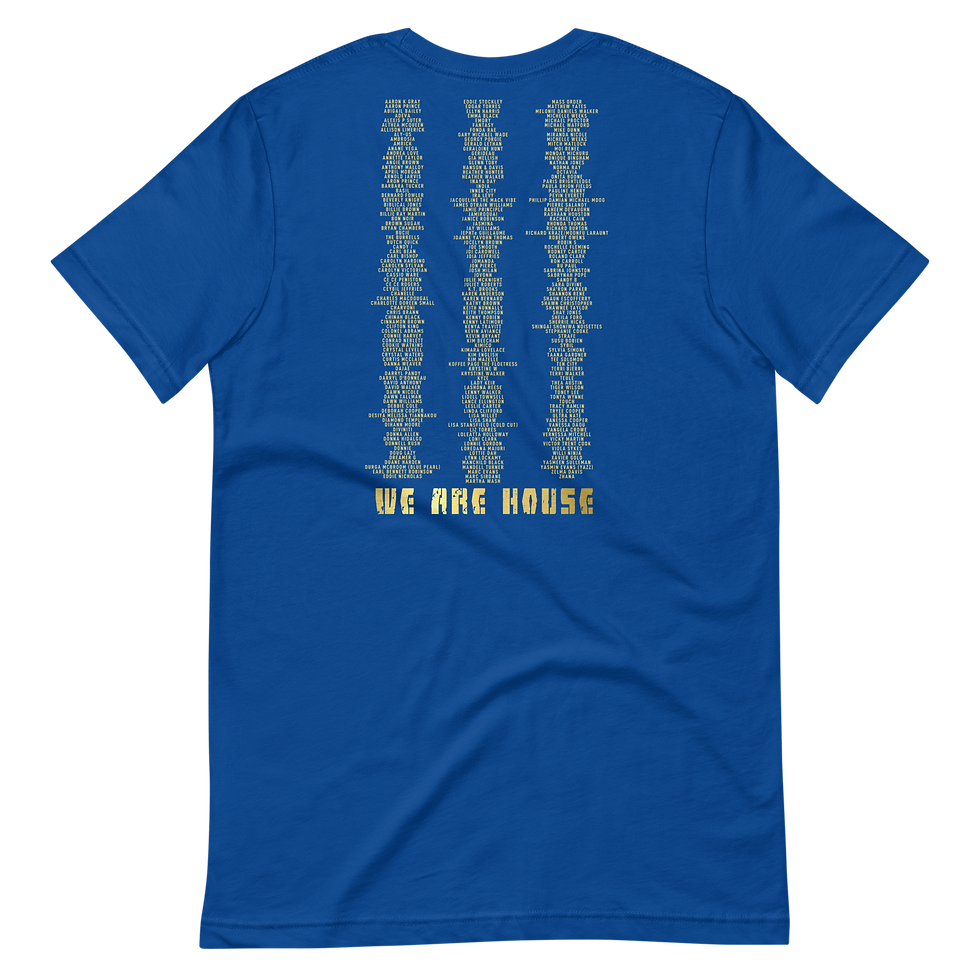 Thumbnail: Underground Network House Artist Short-Sleeve Unisex T-Shirt (2 Sided)