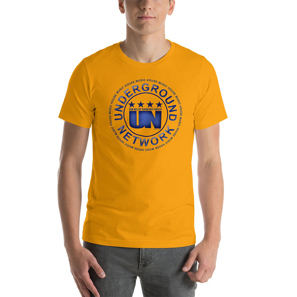 Thumbnail: UN Circle Logo Blue Short-Sleeve Unisex T-Shirt 