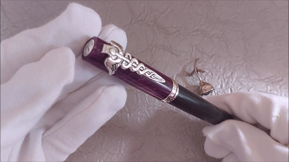 Thumbnail: Custom Pen "Hermes" - Garcia -Deschacht - Luxury Pens