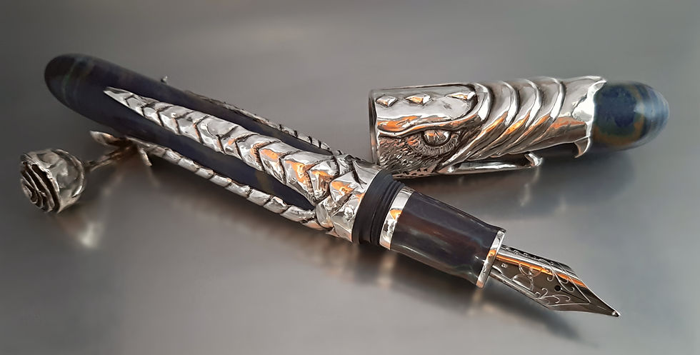 Thumbnail: Custom Pen "Legend" - Garcia -Deschacht - Luxury Pens