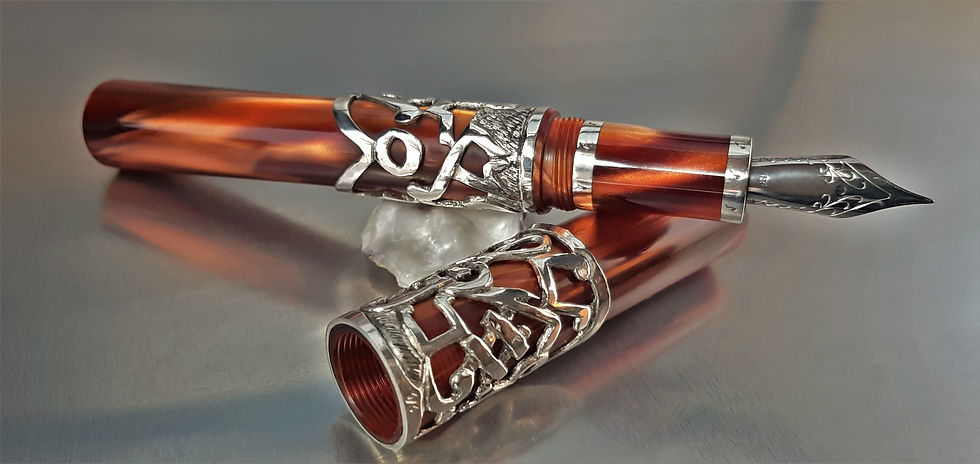 Thumbnail: Custom Pen "Musica Viva" - Garcia -Deschacht - Luxury Pens