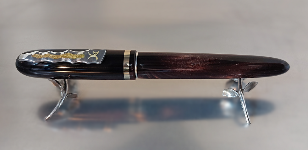 Thumbnail: Custom Pen "Momentum" - Garcia -Deschacht - Luxury Pens