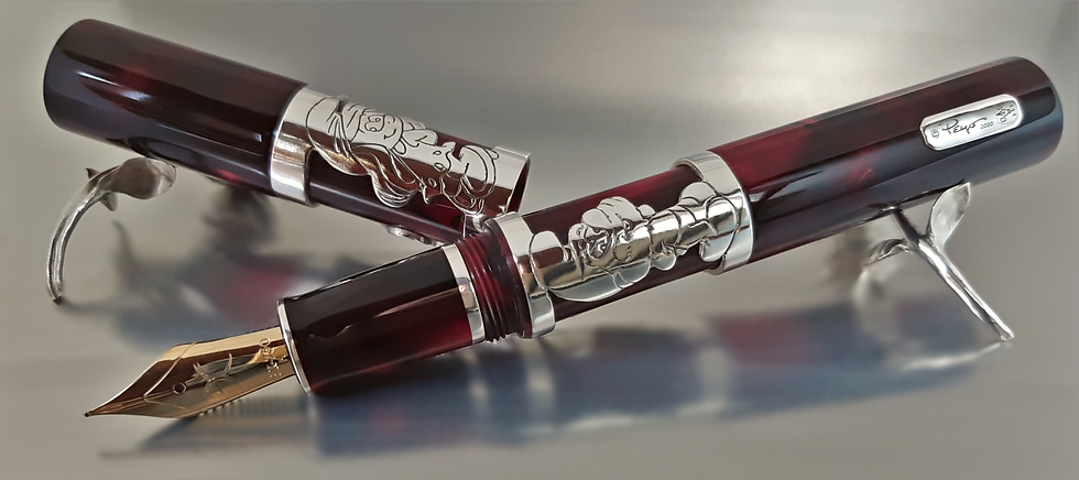 "The Smurfs"- Luxury Collection by Garcia-Deschacht Luxury Pens