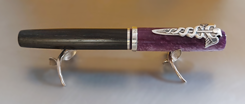 Thumbnail: Custom Pen "Hermes" - Garcia -Deschacht - Luxury Pens