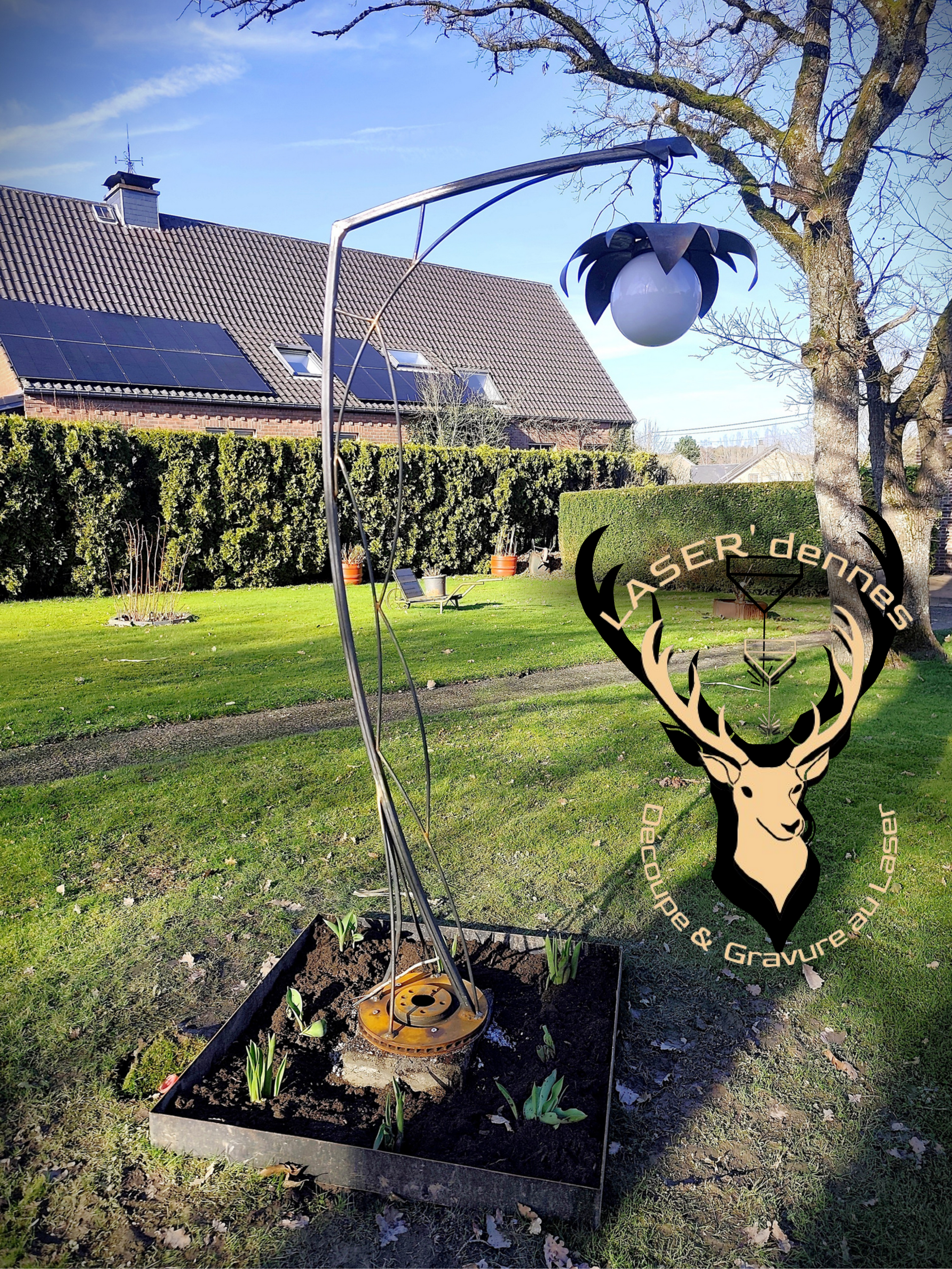 Lampadaire d'extérieur