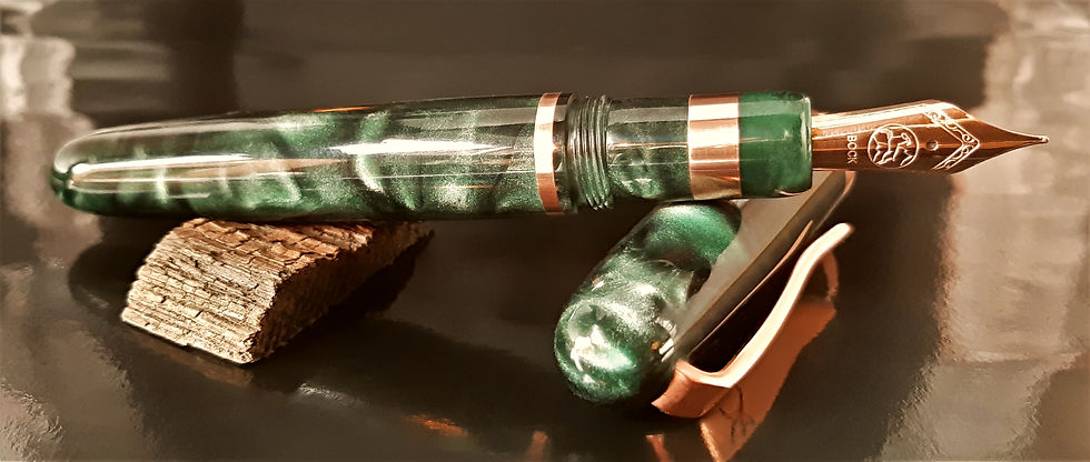 Custom Pen "Memoirs" - Garcia -Deschacht - Luxury Pens