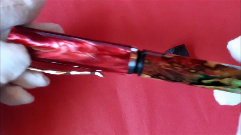 Thumbnail: Custom Pens - "Wood is Good"- KLEWG98FP -"Red Sea"