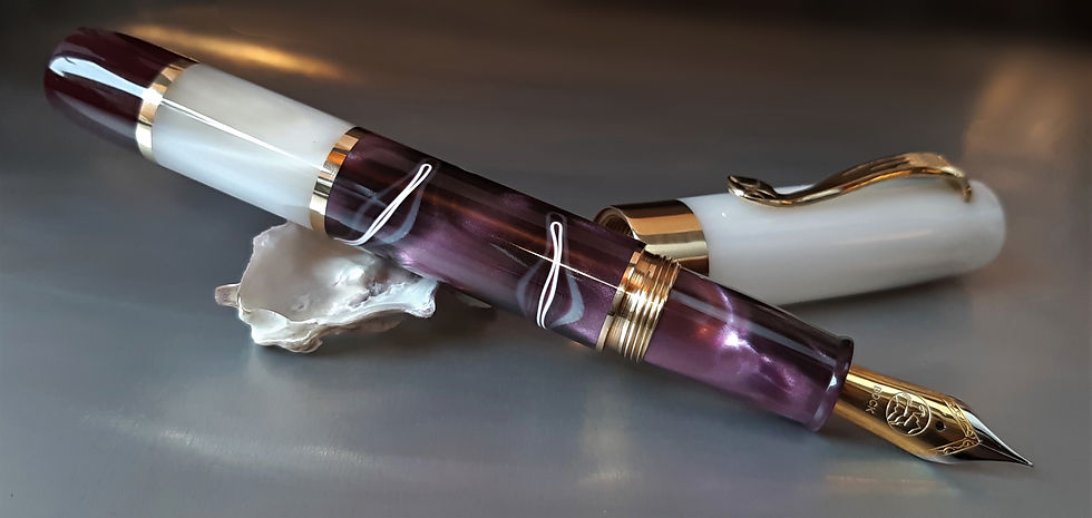 Thumbnail: Custom Pen "Melody" - Garcia -Deschacht - Luxury Pens