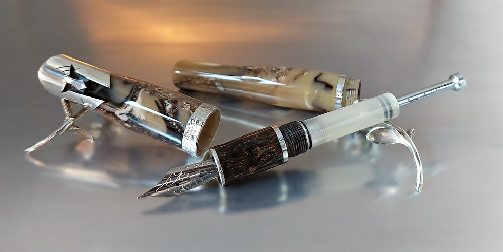 Thumbnail: Custom Pen "Sparta" - Garcia -Deschacht - Luxury Pens