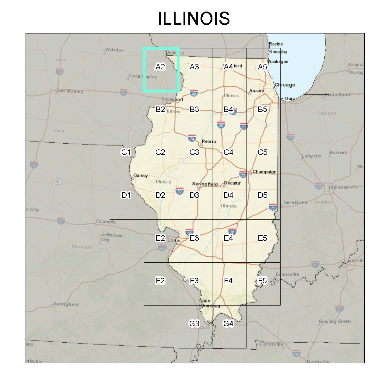 Mushroom Habitat Suitability Model on 1:24000 Topographic Map (IL A2)