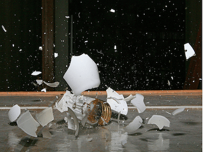 light bulb implode explode