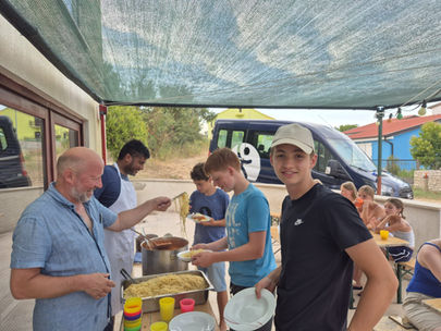 Spaghetti Bolognese zum Abendessen