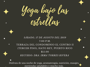 Yoga bajo las estrellas