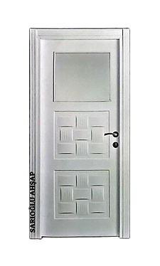 amerikan panel camlı kapı