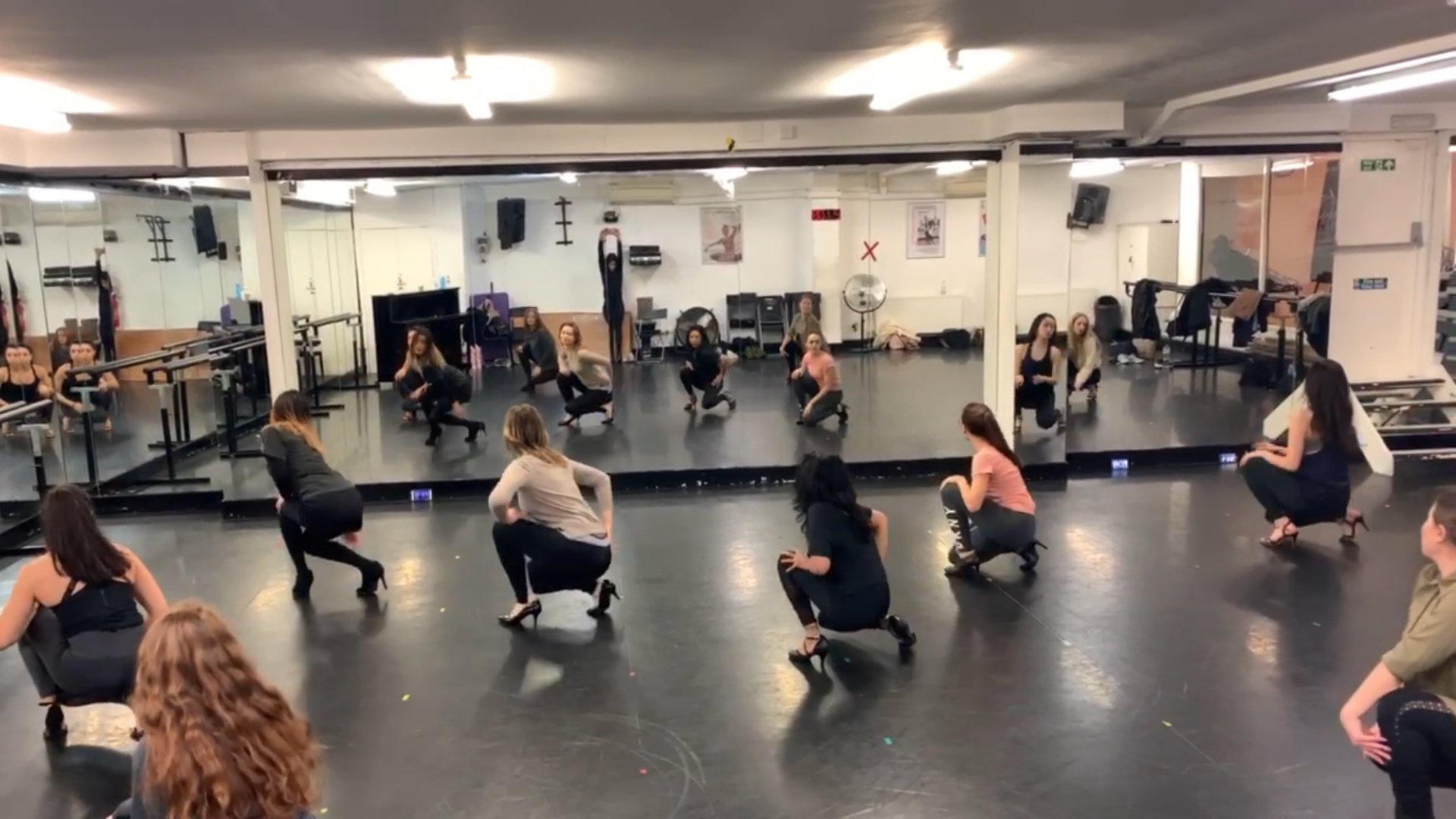 HEELS DANCE CLASS JENNY STONES PARISIENNE TOUCH DANCEWORKS LONDON