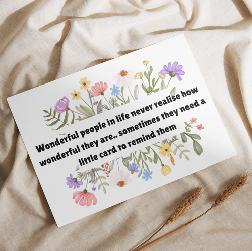 Motivational card | Simply Vibrant