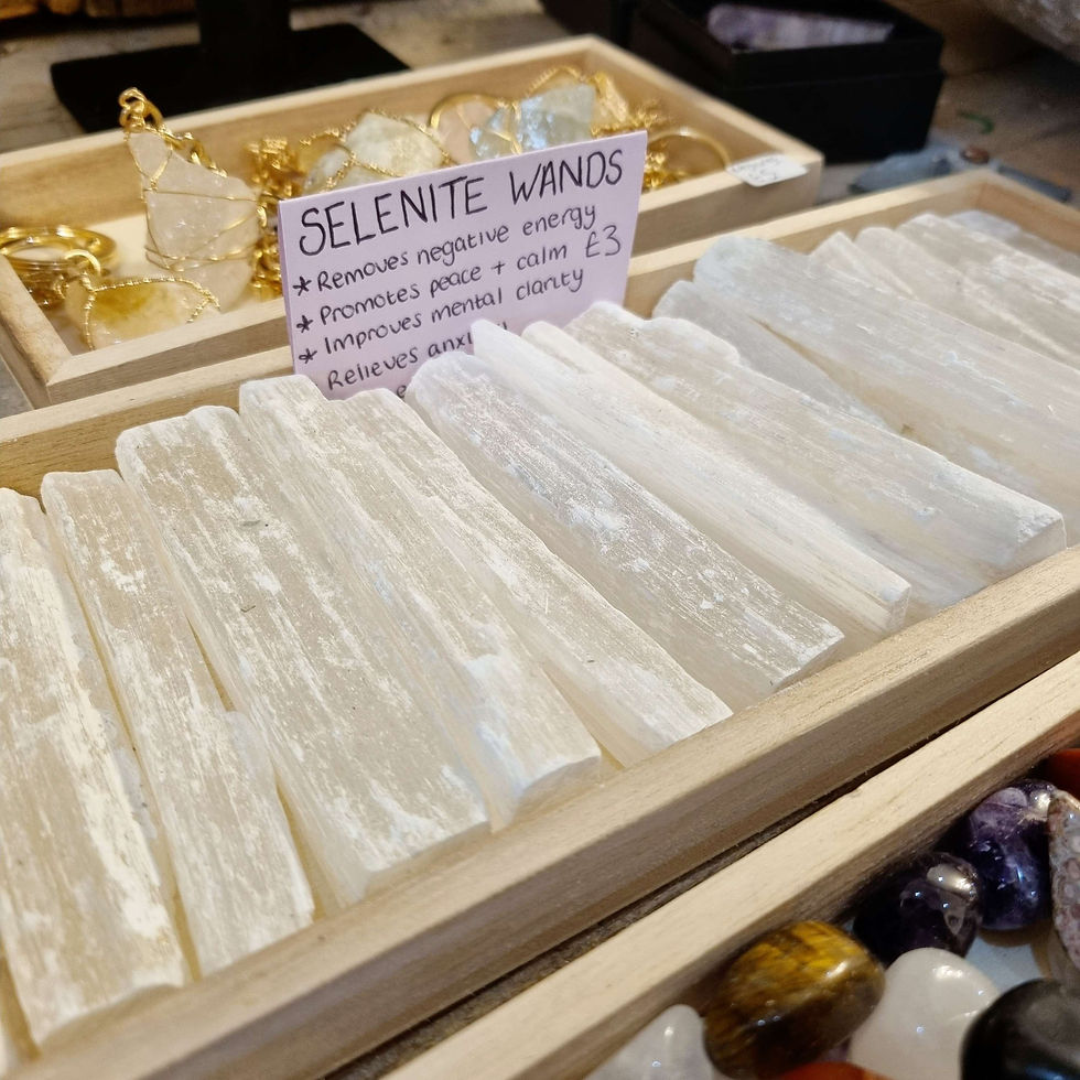 selenite wand