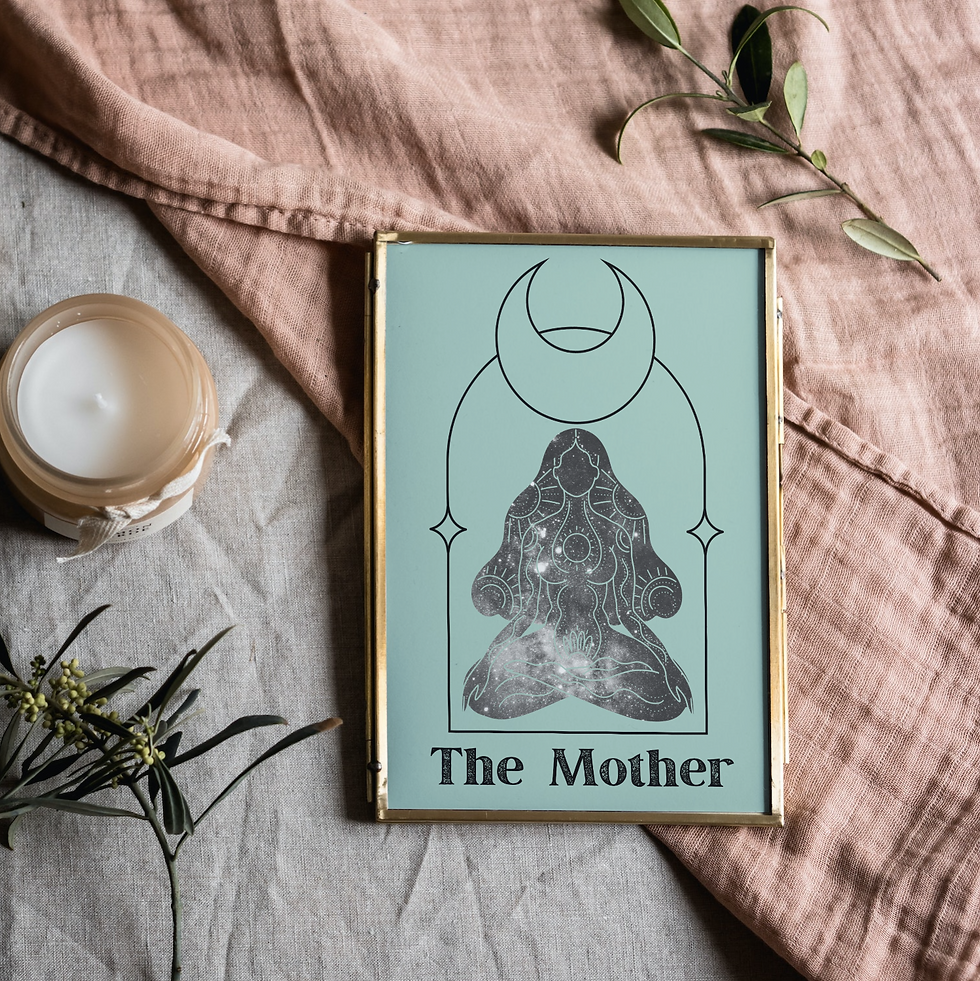the mother tarot art print