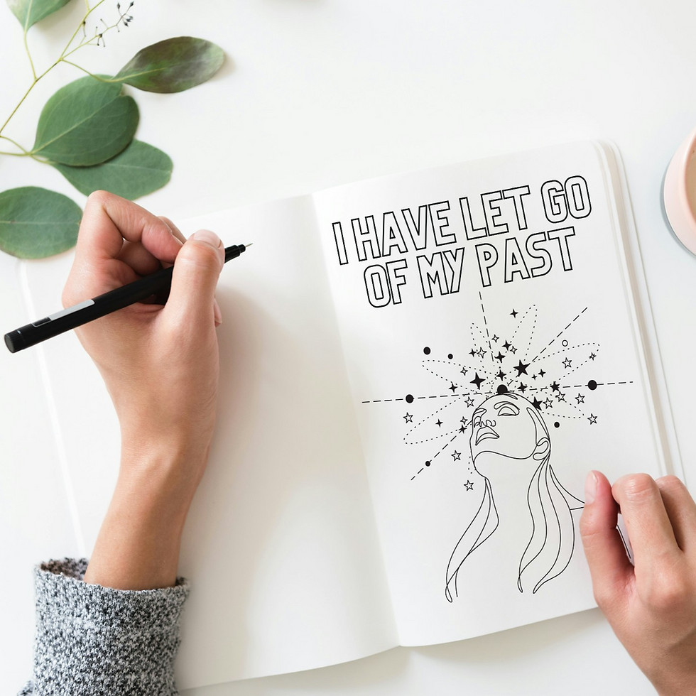 Thumbnail: positive affirmation colouring book