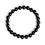 Thumbnail: Obsidian crystal bracelet - 8mm