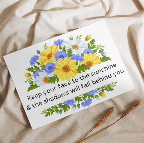 Motivational card | Simply Vibrant