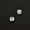 Thumbnail: Cross Line Graphic Cirle Stud Earrings