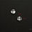 Thumbnail: Parallel Graphic Cirle Stud Earrings