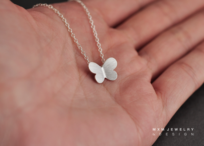 Thumbnail: Little Butterfly Necklace